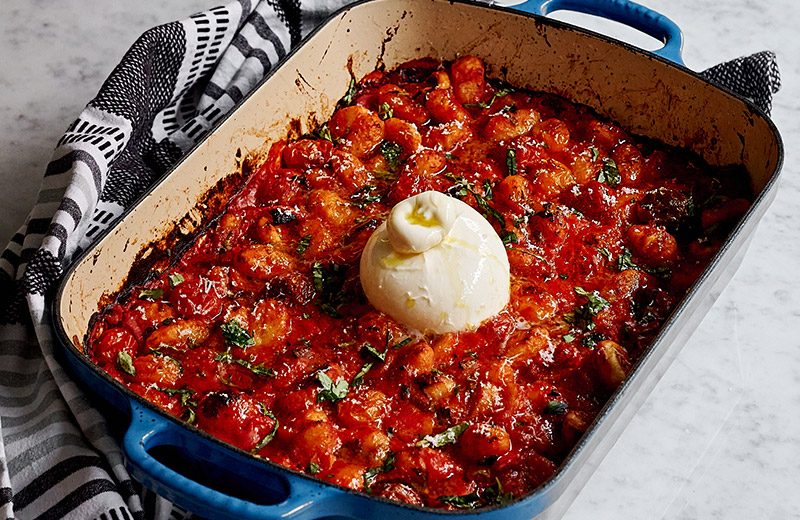 baked-gnocchi-with-buratta