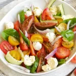 Rainbow Tomato Salad
