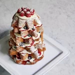 Berry Christmas Pandoro Cake
