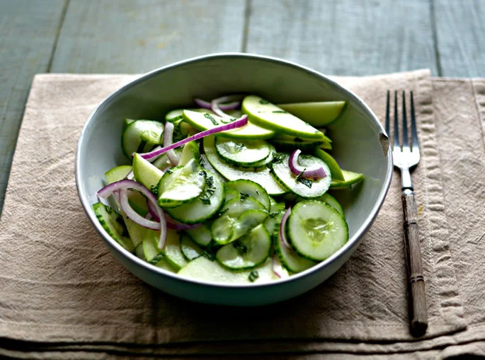 Cucumber Apple Salad