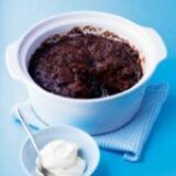 Self-Saucing Microwave Chocolate Pudding