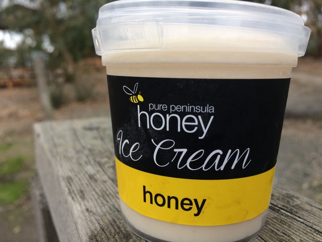 Pure Peninsula Honey Ice Cream Tub