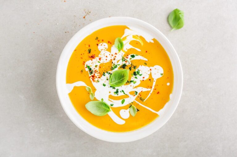 Creamy pumpkin soup recipe