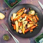 Roasted Root Vegetables with Honey & Herbs