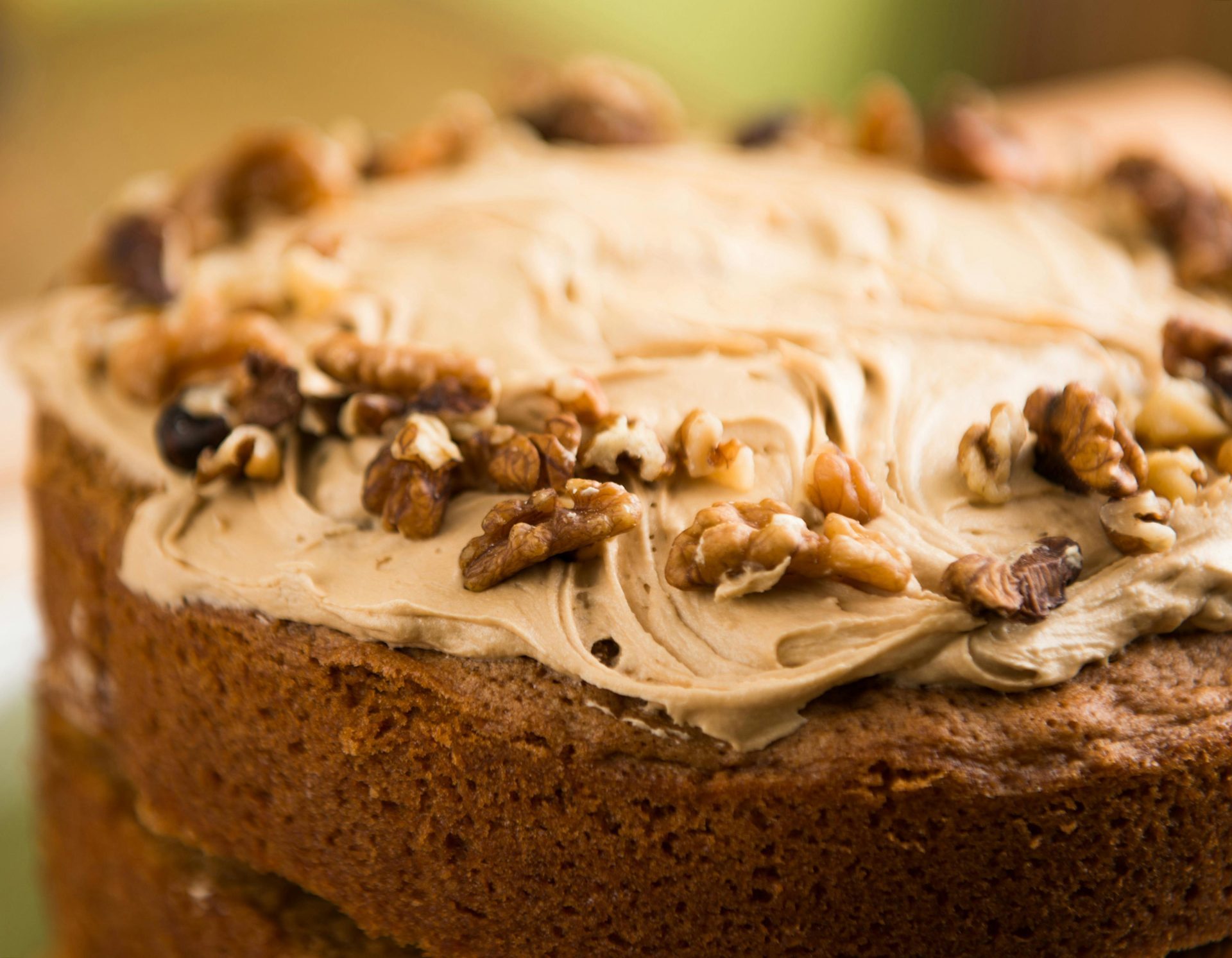 Coffee and walnut cake victoria fruit palace