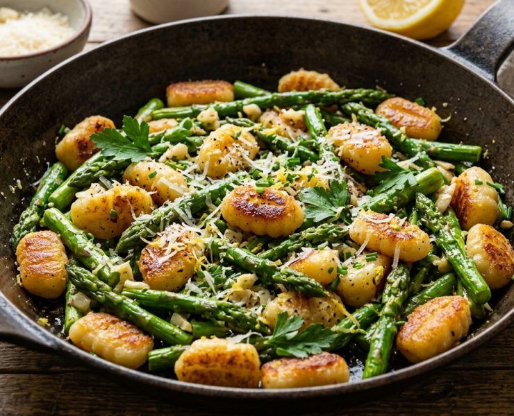 Asparagus-Gnocchi